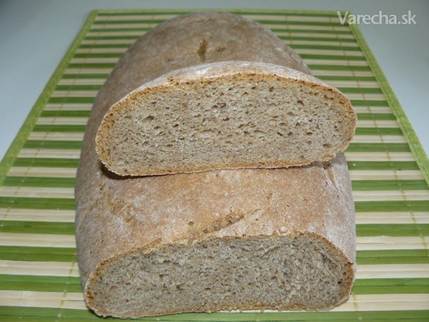 Pšenično-ražný celozrnný chlieb