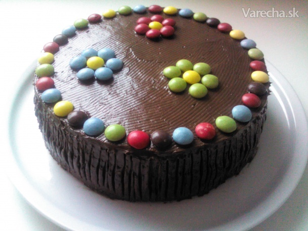 Čokoládová torta (fotorecept)