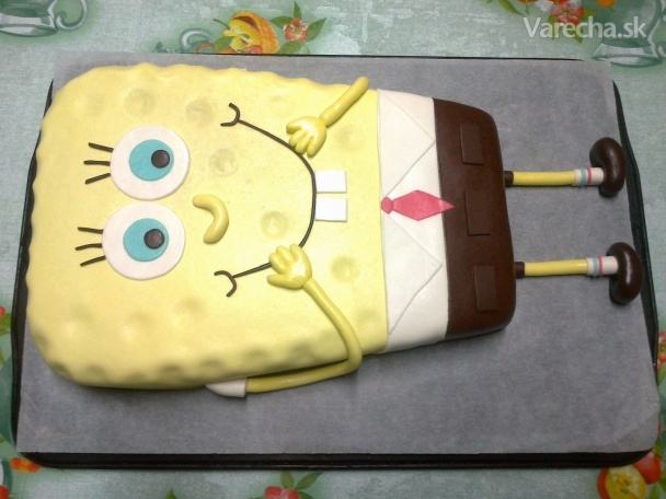 Torta Sponge Bob (fotorecept)