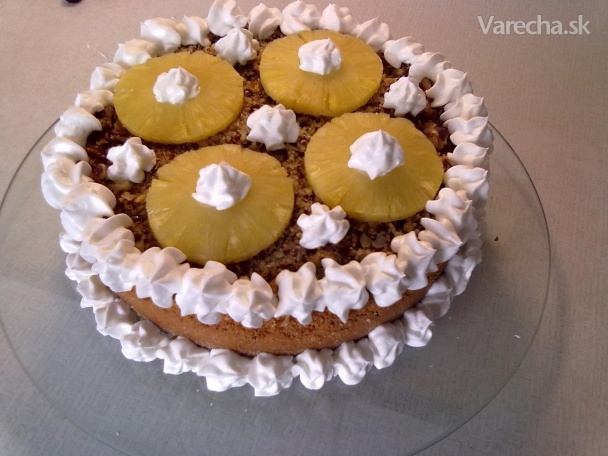 Sicílsky koláč s ananásom