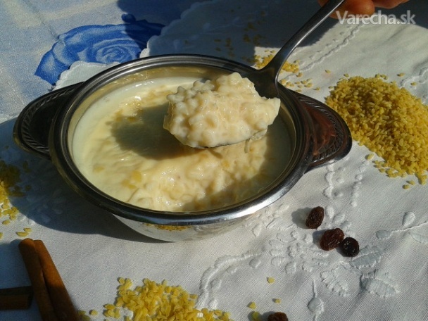 Bulgurlu sütlaç - Mliečna bulgurová kaša