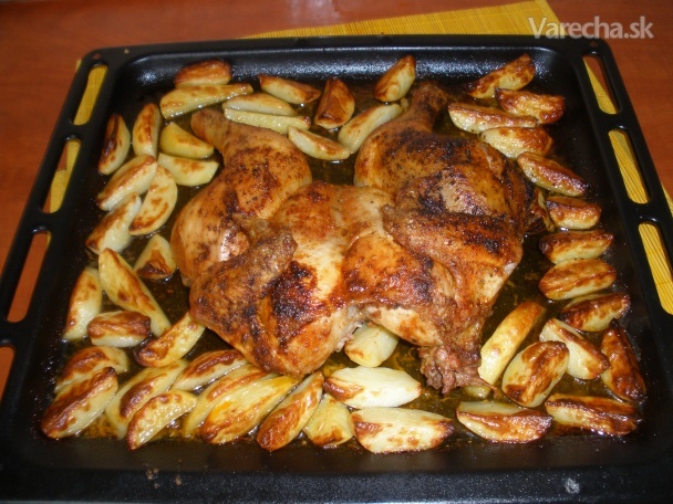 Recept - Jednoduché pečené kura
