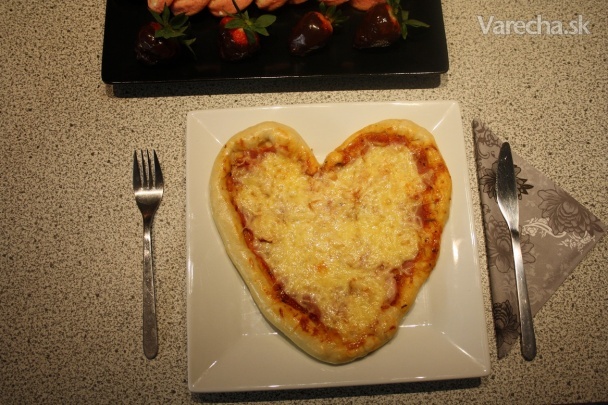 Valentínska pizza 