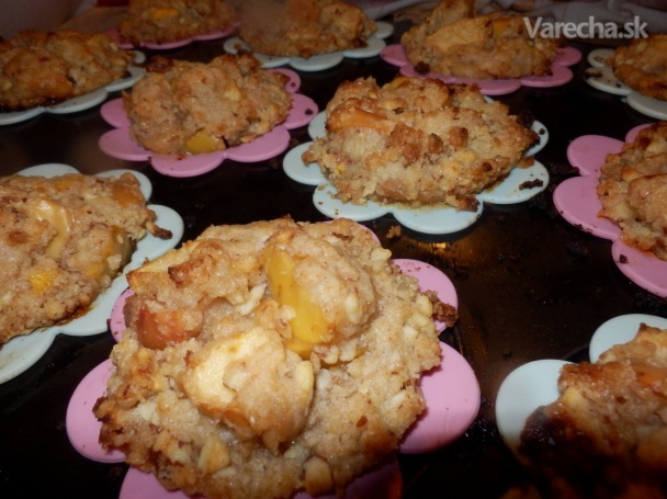 Jablkové mrveničkové muffiny
