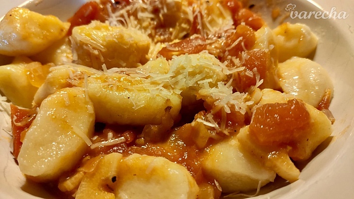 Gnocchi s jednoduchou paradajkovou omáčkou (fotorecept)