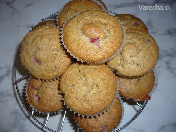 Malinovo-limetové muffiny (fotorecept)