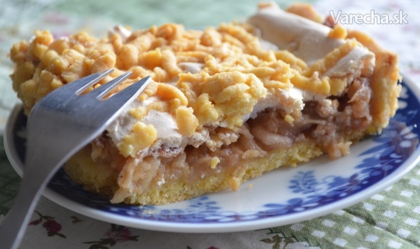 Recept - Strúhaný jablkový koláč - Barónkine rezy 