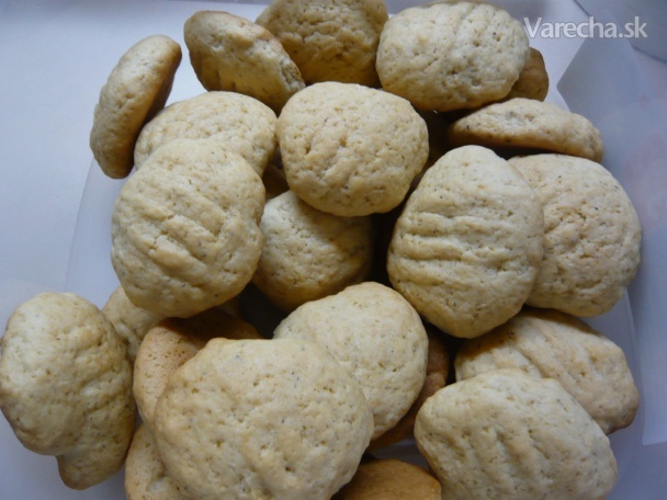 Karamelovo - škoricové keksíky (fotorecept)