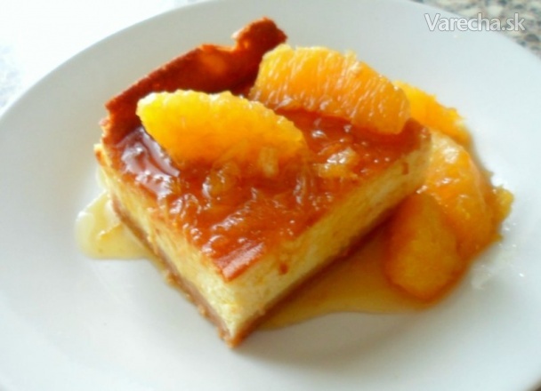 Pomarančový cheesecake (fotorecept)