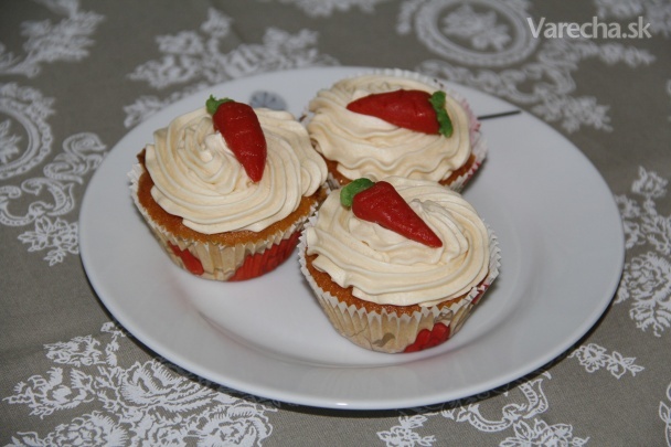 Mandľovo-mrkvové cupcakes bezlepkové (fotorecept)