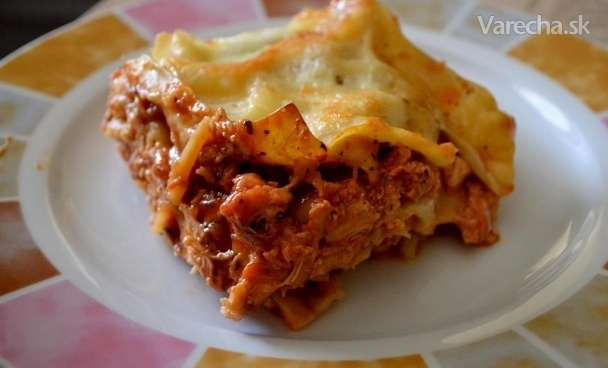 Jednoduché a chutné lasagne (fotorecept)