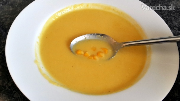 Kukuricová-krémová polievka