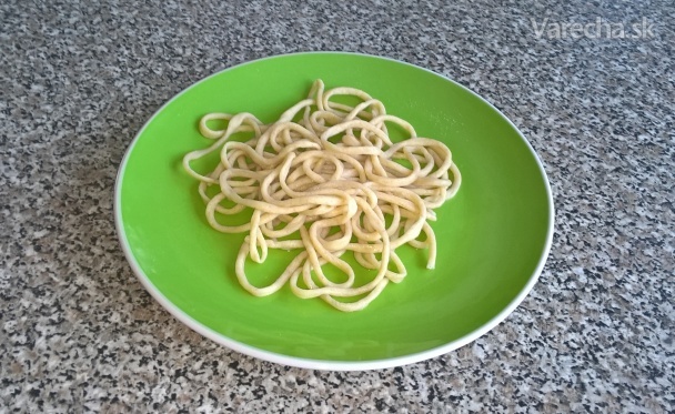 Kváskové domáce špagety (fotorecept)