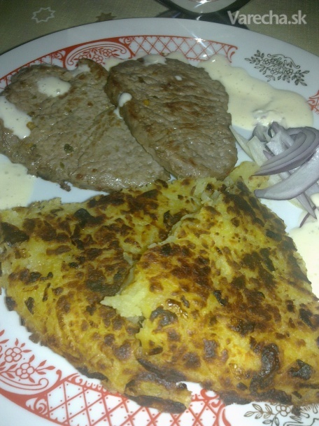 Bifteky s rősti plackami (fotorecept)