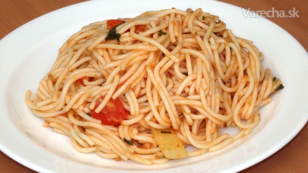 Jednoduchá omáčka na špagety (videorecept)