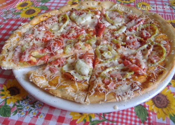 Letná ľahká pizza (fotorecept)