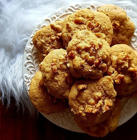 Marcipánovo-orechové cookies 