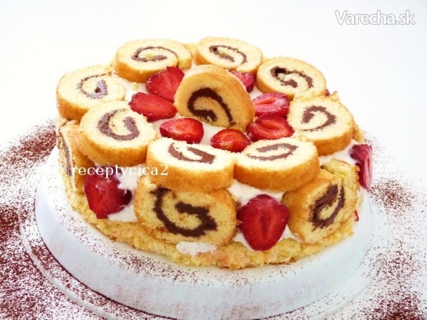 Roládová mini torta (fotorecept)