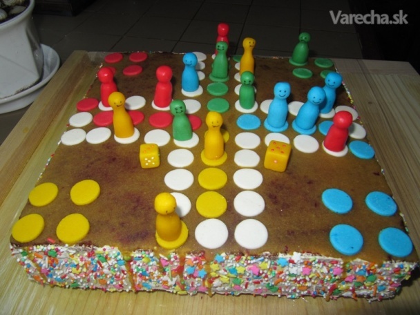 Hracia narodeninová torta (fotorecept)