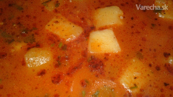 Maďarská zemiaková polievka (fotorecept)