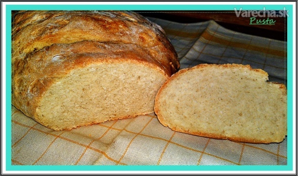 Domáci biely chlieb s mliekom (fotorecept)