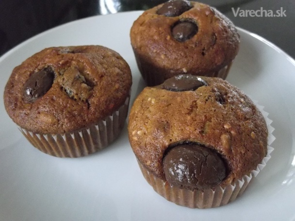 Muffiny s vločkami a semienkami(fotorecept)