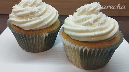 Kokosové cupcakes