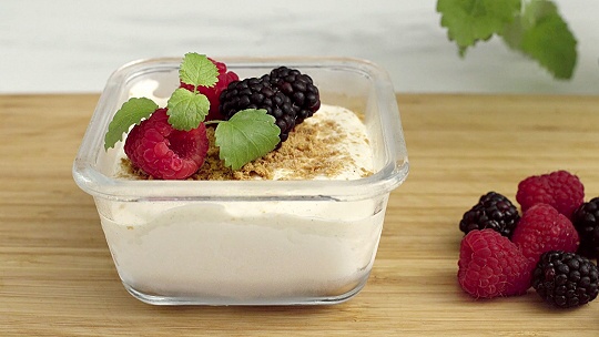 Jednoduchý a elegantný cheesecake