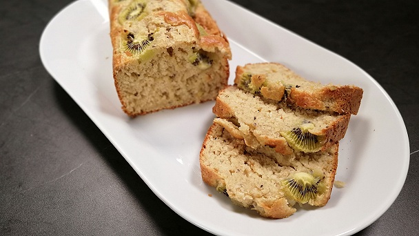 Kiwi-banánový chlieb