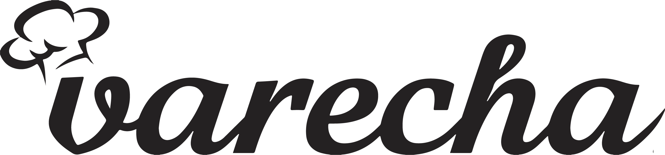 Varecha Logo čierne jednofarebné