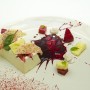 Jahodový cheesecake s „aero“ čokoládkou