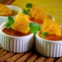 Pomarančové crème brulée