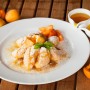 Marhuľové guľky z odpaľovaného cesta (fotorecept)