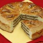 Orechový koláč ako torta