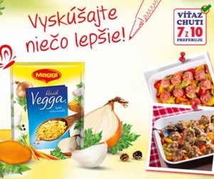 Vyskúšajte niečo lepšie, vyskúšajte MAGGI Veggu!