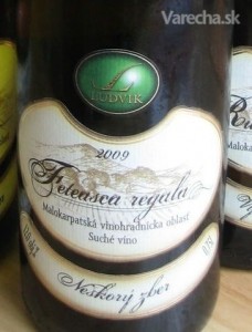 Ochutnávka vína: Fetasca Regala 2009, neskorý zber, Víno Ludvik (VIDEO)