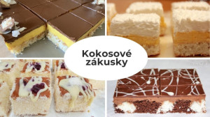 Víkendové pečenie: 10 receptov na úžasné kokosové zákusky pre rodinu aj pre hostí. Nebudete si vedieť vybrať!