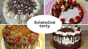 Orechová, čokoládová, karamelová aj tvarohová: Zbierka receptov na sviatočné torty na každú príležitosť
