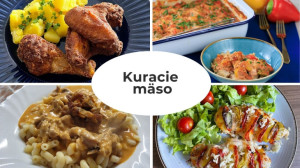 10x obed z kuracieho mäsa: Kura na paprike, s luxusnou omáčkou, s prílohou z jedného pekáča aj ako rezne z rúry 