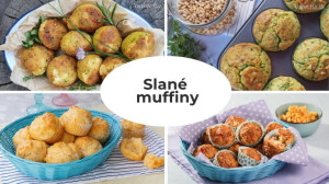 Variabilné chuťovky: S bryndzou, tuniakom, so šunkou či na spôsob pizze. 9 receptov na slané muffiny