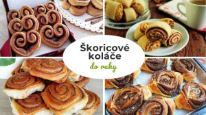 Do školy aj do práce: 12x voňavé škoricové koláče do ruky