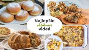 15 najsledovanejších októbrových videí: Tieto slané a sladké kreácie sa hodia aj na váš stôl