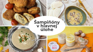 Dostupné huby: 12 nápadov na obedy, večere aj perfektné chuťovky zo šampiňónov 