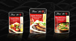 Objavte Áziu vo svojej kuchyni: Hotové omáčky Sweet China, Japan Teriyaki a Red Curry v praktickom 120 g sáčku