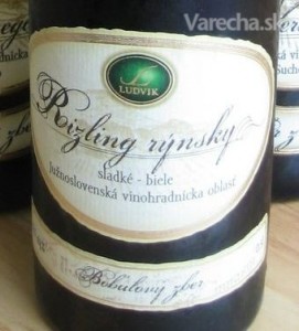 Ochutnávka vína: Rízling rýnsky 2008, bobuľový zber, Víno Ludvik (VIDEO)