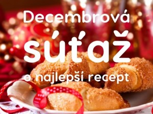 Súťaž na december o najlepší recept