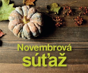 Recept mesiaca: Súťaž na november 2013