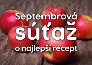 Súťaž na september o najlepší recept