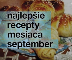 TOP 15 - Najlepšie recepty mesiaca september 2013