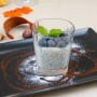 Puding s chia semienkami